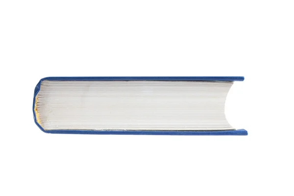 Livro isolado em um fundo branco — Fotografia de Stock