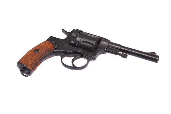 Russian revolver Nagant — Stock Photo, Image