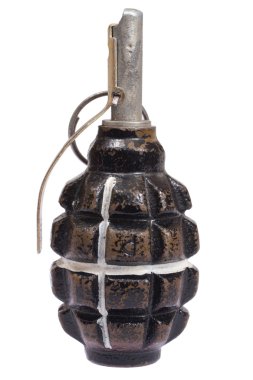 World War Two Soviet pineapple hand grenade clipart