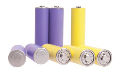 AA-size batteries clipart