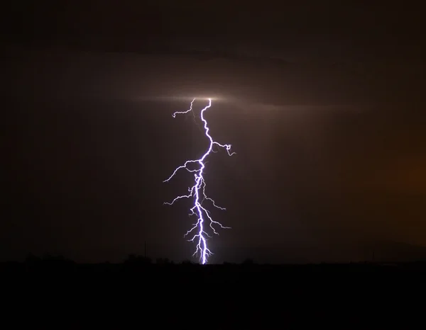 Arizona monsun lightning 2007bb — Stockfoto