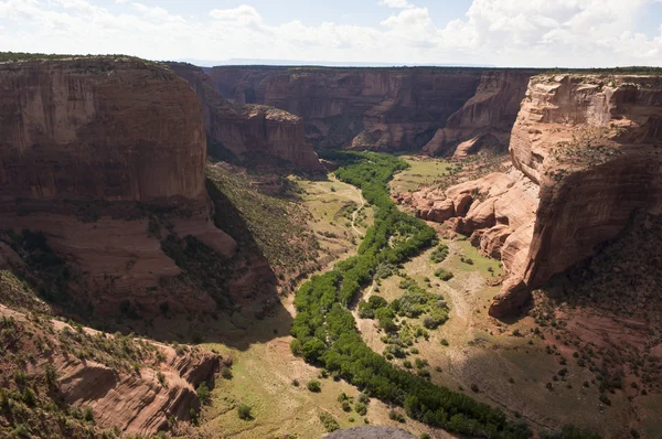 Arizona Nın Kanyon Chelly Güney Onun Rim Görünümü — Stok fotoğraf
