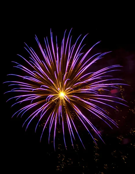 July 4th Fireworks in Arizona — Foto de Stock