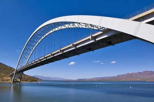 stock image Roosevelt Lake Bridge Arizona