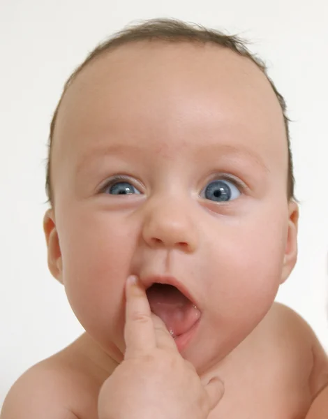Delighted baby — Stock Photo, Image