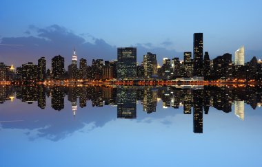 Midtown Manhattan Skyline clipart