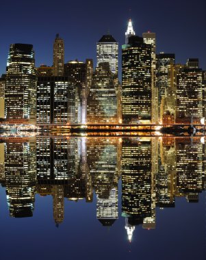 Lower Manhattan Skyline clipart