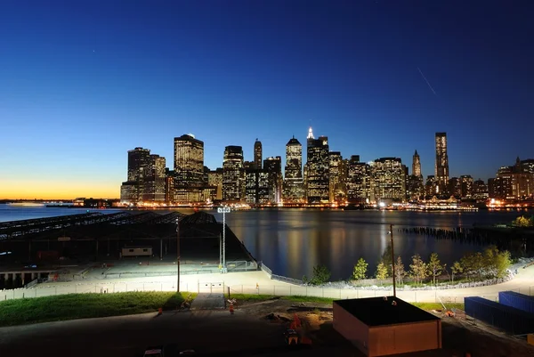 Untere Manhattan-Skyline — Stockfoto