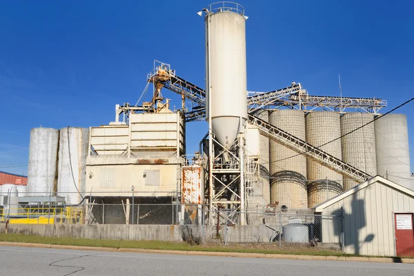 Cementfabriek — Stockfoto