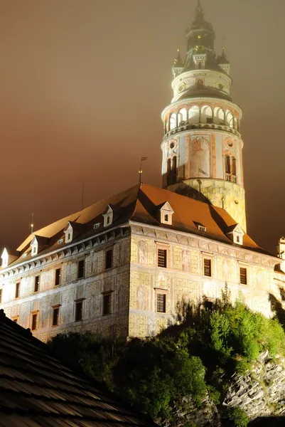克鲁姆洛夫城堡 — 图库照片