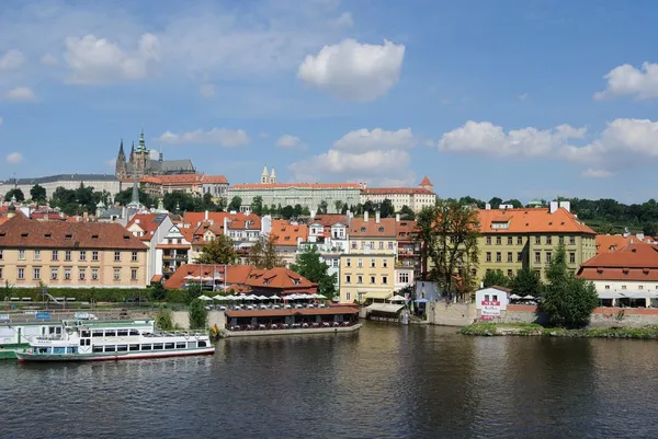 Prag silüeti — Stok fotoğraf