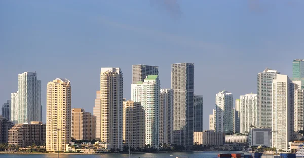 stock image Miami skyline