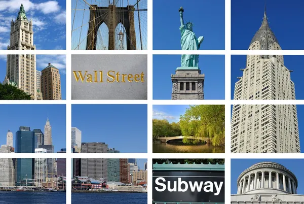 stock image New York City Collage