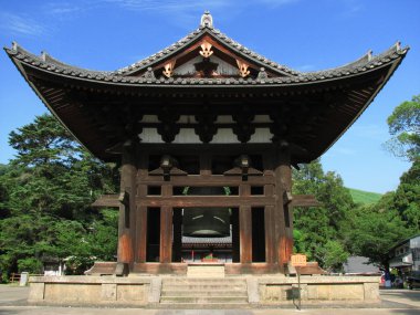 Çan kulesinde nara, japan.