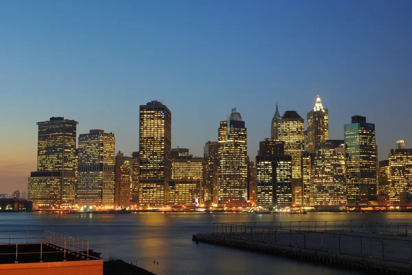 다운 타운 맨하탄 — 스톡 사진