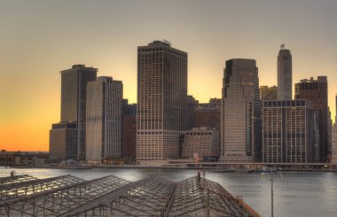 aşağı manhattan skyline