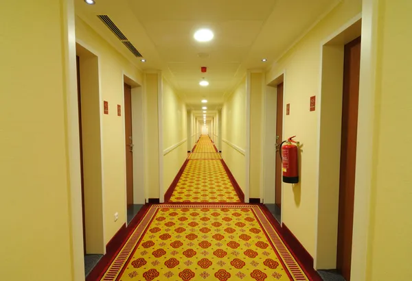 A Hotel folyosón — Stock Fotó