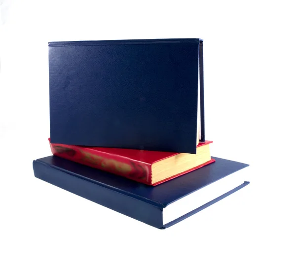 Bir yığın kitap standları, bir kitap — Stok fotoğraf