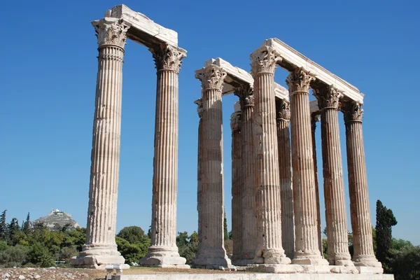 De tempel van Olympisch Zeus — Stockfoto