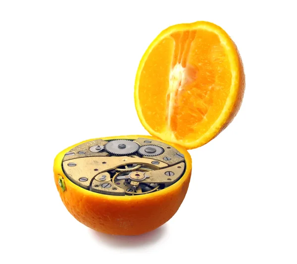 Mechanical orange — Stock Photo, Image