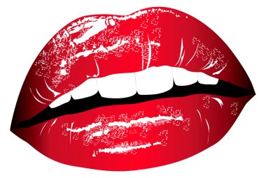 Vector lips. clipart