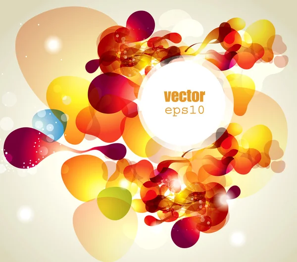 Ilustración abstracta del vector — Vector de stock