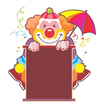 Clown clipart