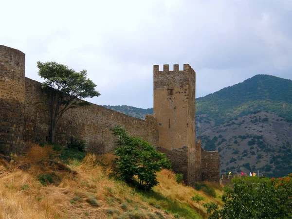 Генуезька фортеця — стокове фото