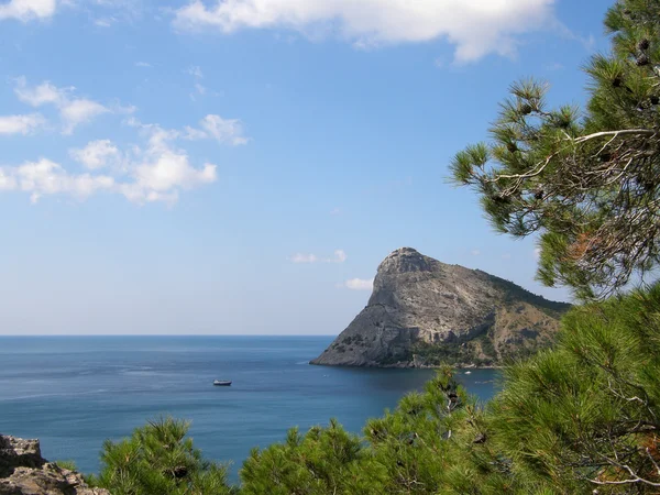 Mount cob-kai, the Crimea, a new light — Stock Photo, Image