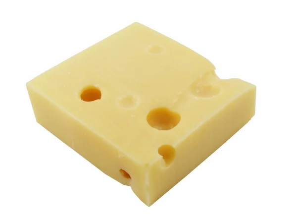 Bloco de queijo — Fotografia de Stock