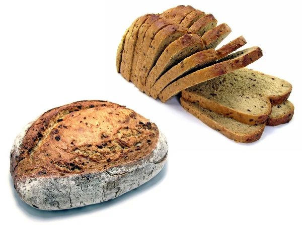 2 limpor bröd — Stockfoto