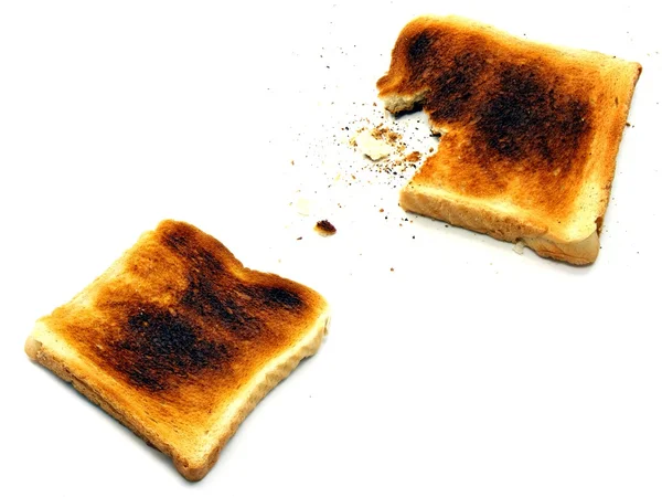 2 beelden toast — Stockfoto
