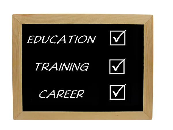 Utbildning utbildning karriärplan — Stockfoto