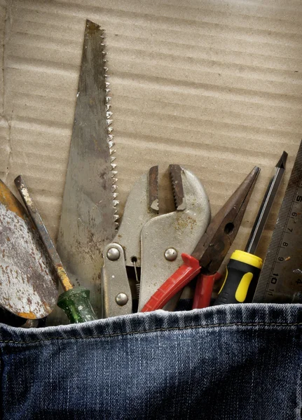 Tools jeans — Zdjęcie stockowe