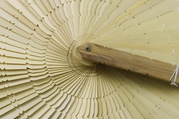 Eventail spirale en bambou — Photo