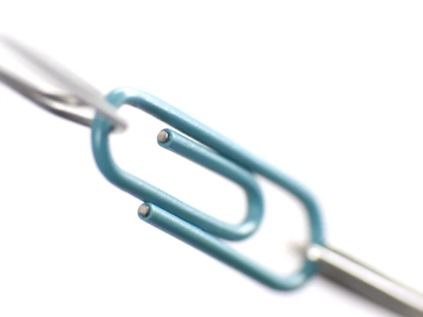 Paperclip chain — Stock Photo, Image