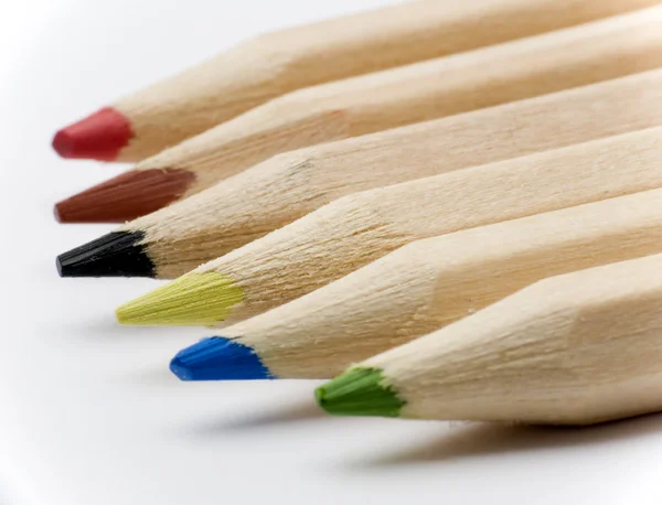 Pencil tips — Stock Photo, Image