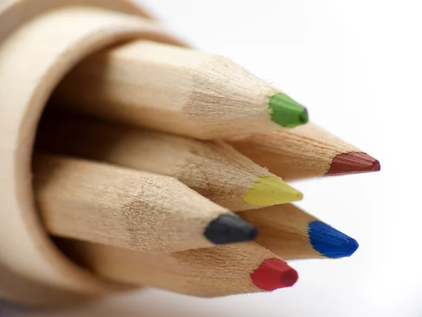 Pencil tips — Stock Photo, Image