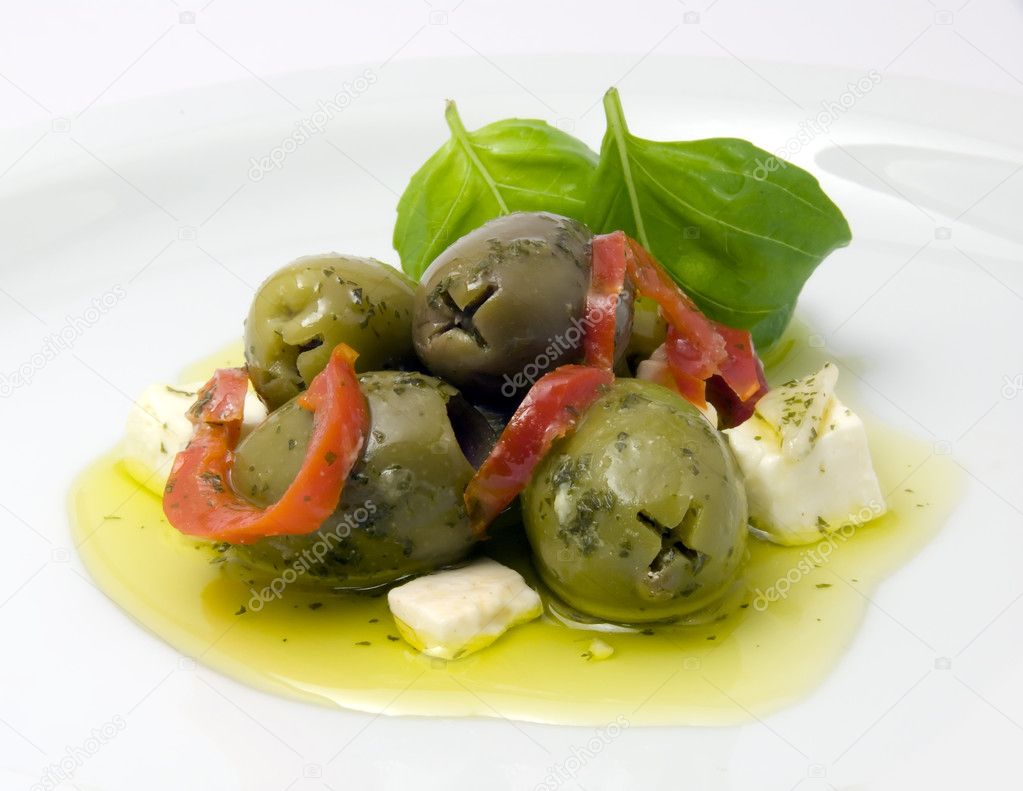 Olives and Feta