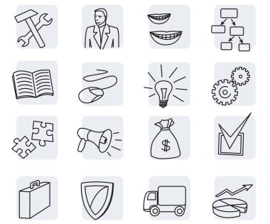 Vector icons clipart