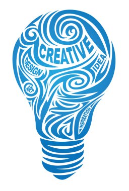 Creative lamp clipart