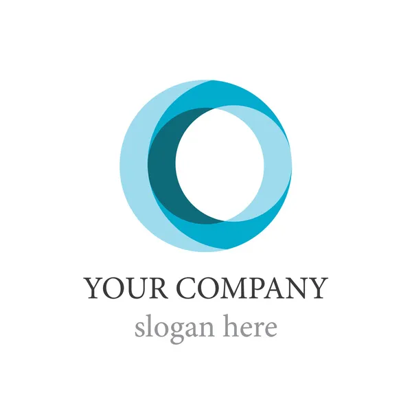 Küre-logo — Stok Vektör