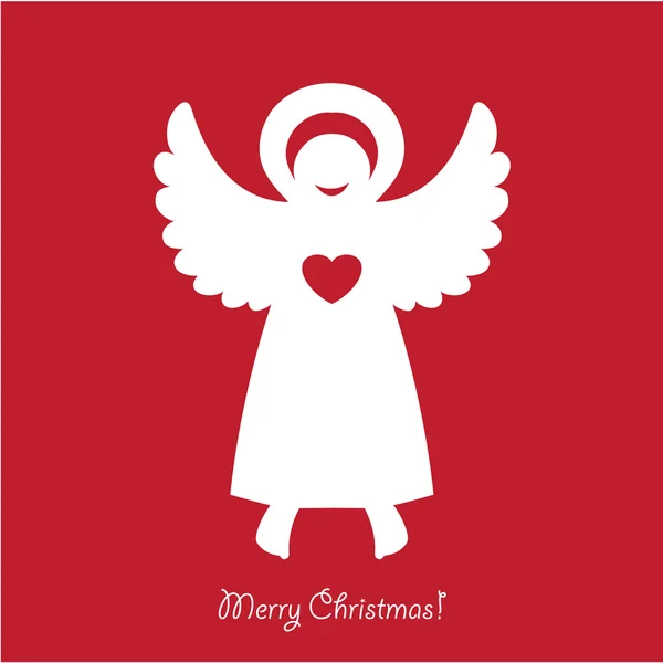 Ange de Noël — Image vectorielle