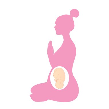 Yoga-Pregnancy clipart