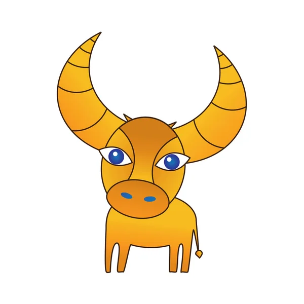 Bull, Toro — Vettoriale Stock