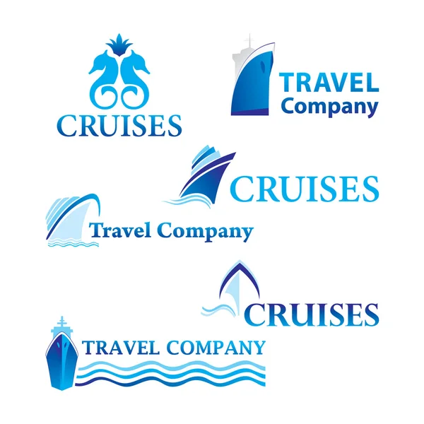 Travel-cruises — Stock Vector