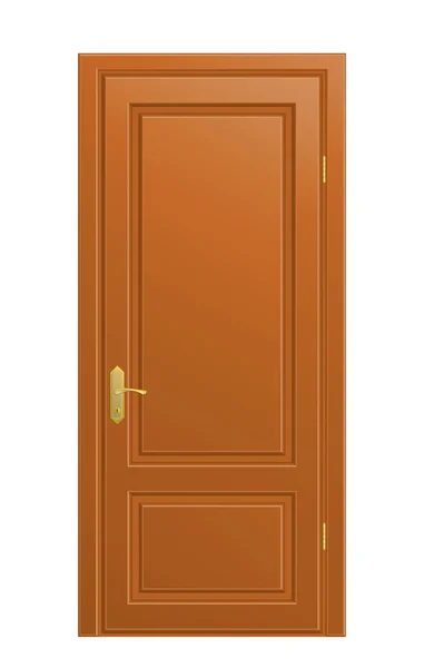 Isolated door — Stock Vector