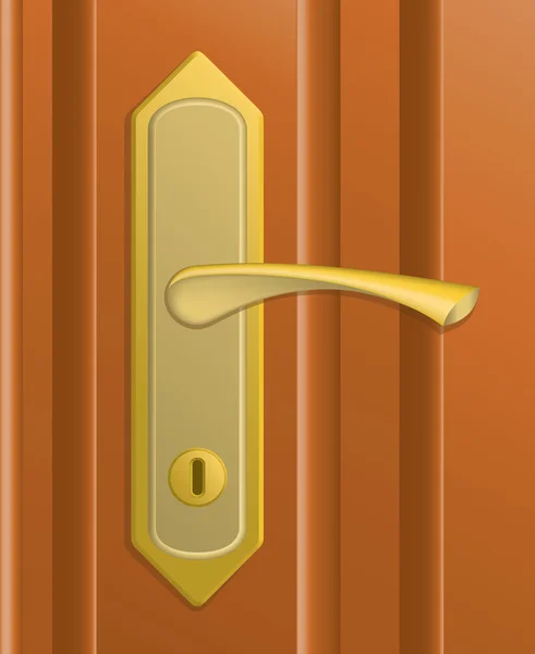 Dörrhandtag — Stock vektor
