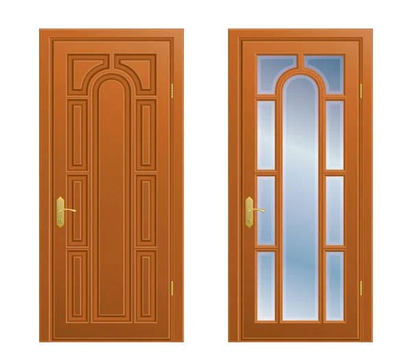 Зачинені двері — стоковий вектор