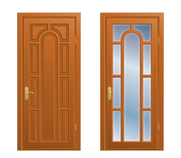 Закрытая дверь — стоковый вектор